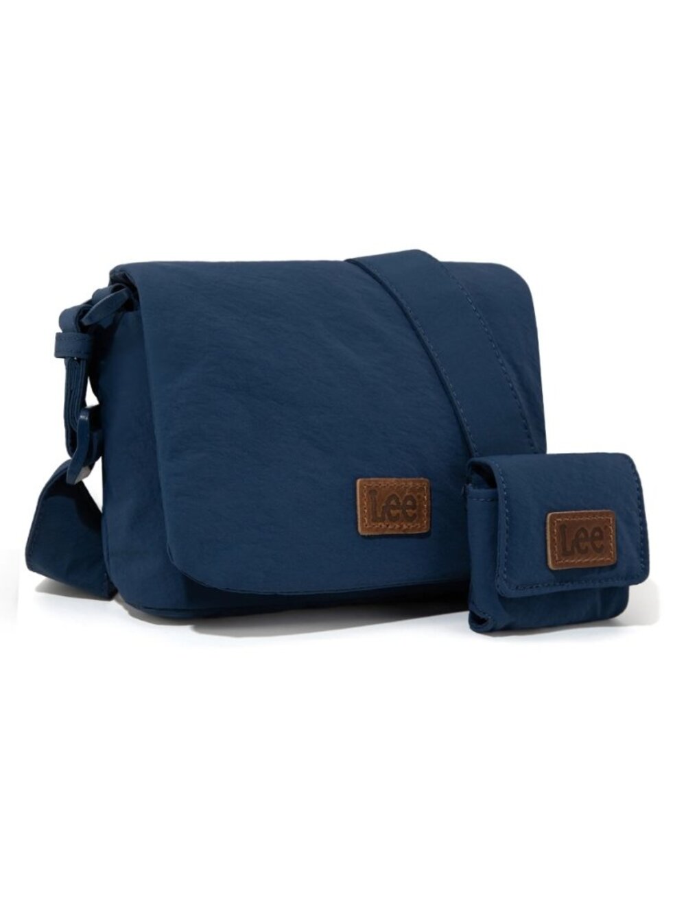 Lee Small Light Weight Shoulder/Crossbody Bag with Earphone Pouch - Picture 3 of 7